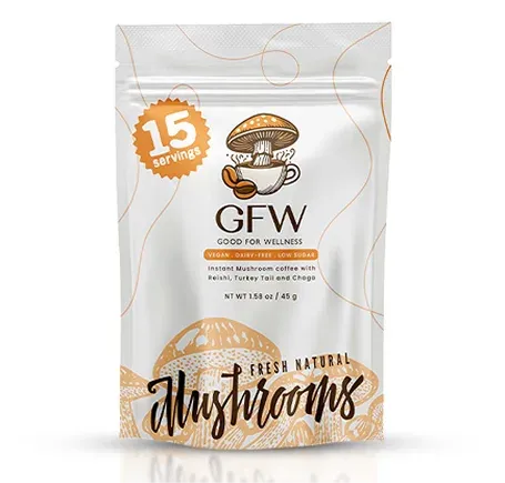 GFW Instant Mushroom Coffee with Turkey Tail & Chaga