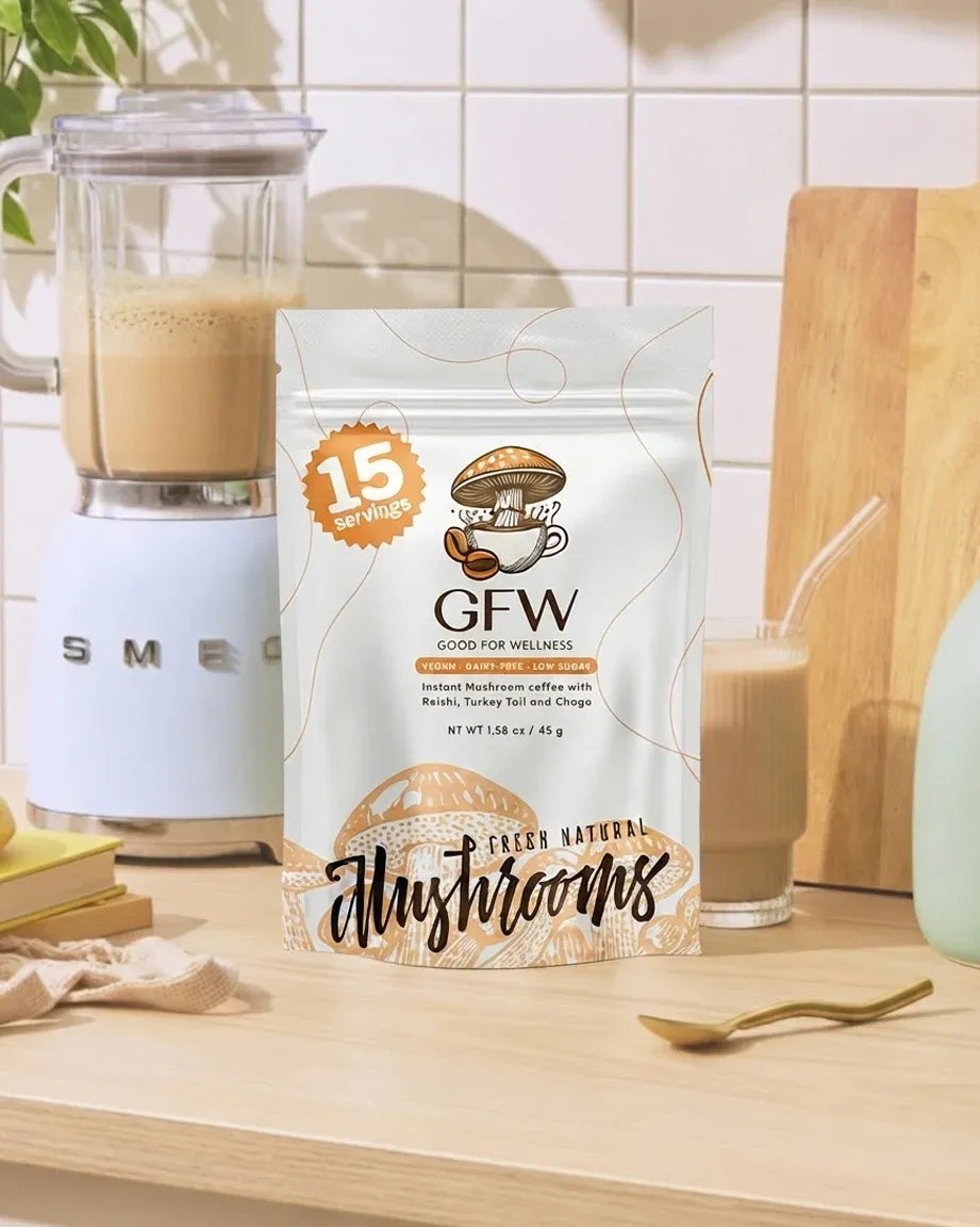 GFW Instant Mushroom Coffee with Turkey Tail & Chaga